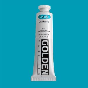 Golden Heavy Body Acrylic Paint Cobalt Teal