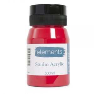 elements 500ml Crimson Acrylic