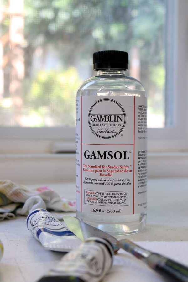 Gamsol odorless mineral spirits by Gamblin Oil Colours