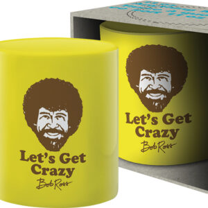 Bob Ross Let's Get Crazy Mug