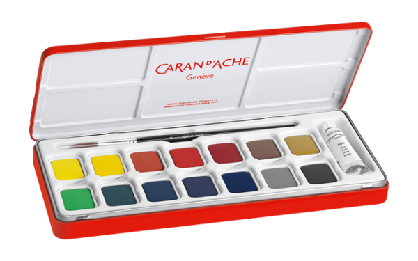 Caran D’Ache 15 Gouache  Studio Set