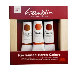 Gamblin Reclaimed Earth Set oil colours