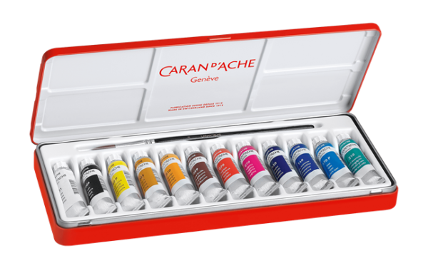 Caran D'Ache 12 Gouache Studio Set