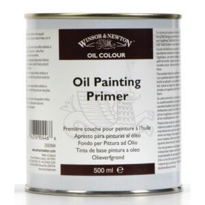 Winsor & Newton tin of Oil Painting Primer 500ml