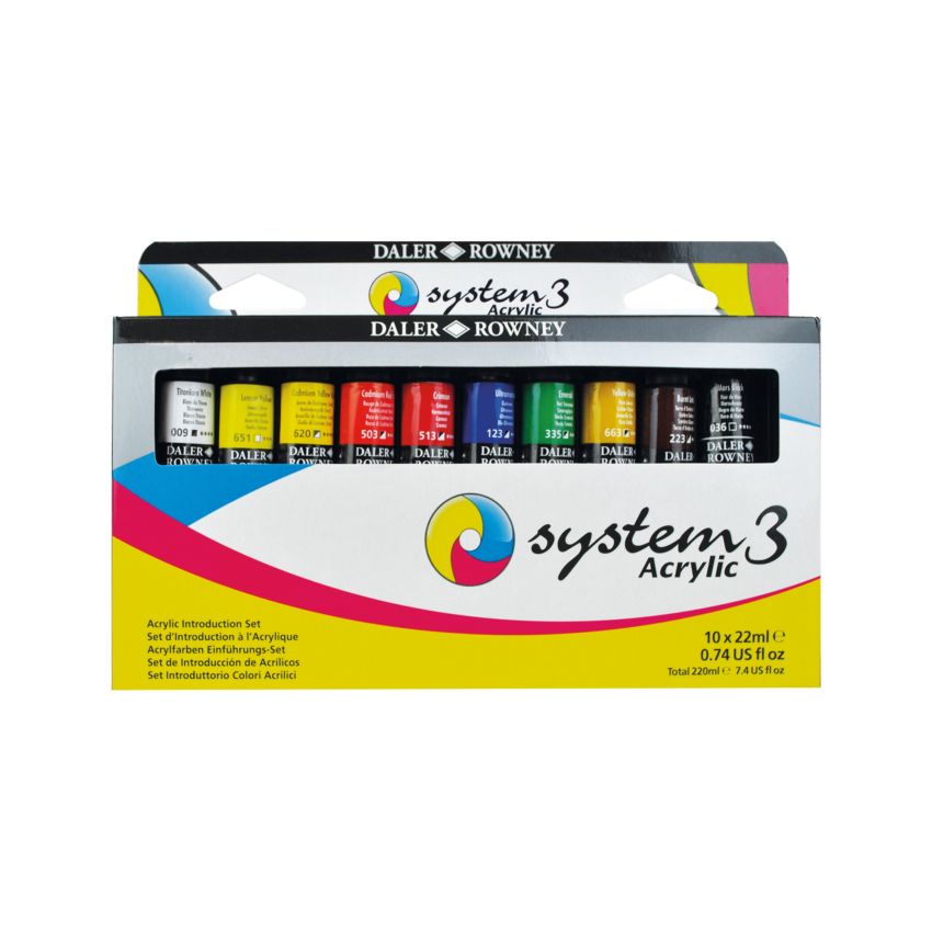 Daler Rowney System 3 Acrylic Introduction Set