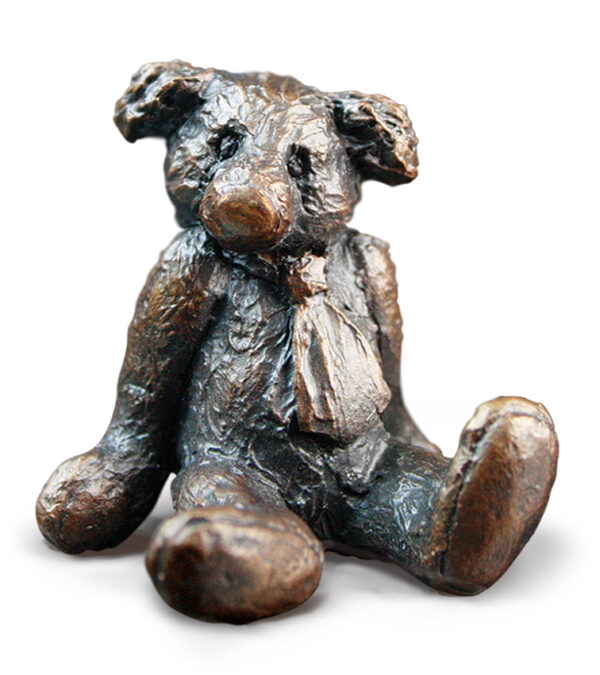 Edgar solid bronze TeddyBear