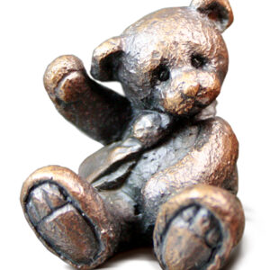 Milo Solid Bronze Teddy Bear