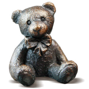 Hugo Solid bronze Teddy Bear