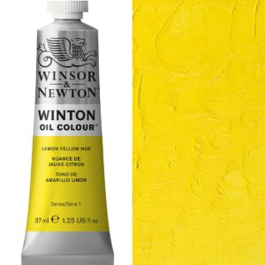 37ml Winton Oil Colour Yellow Tube