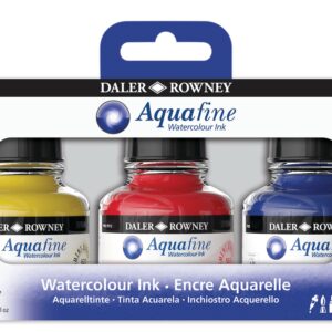 Aquafine watercolour set of 3 inks