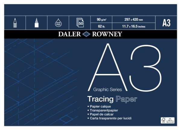 Daler Rowney Tracing Paper A3