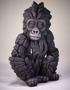 Edge Sculpture Baby Gorilla
