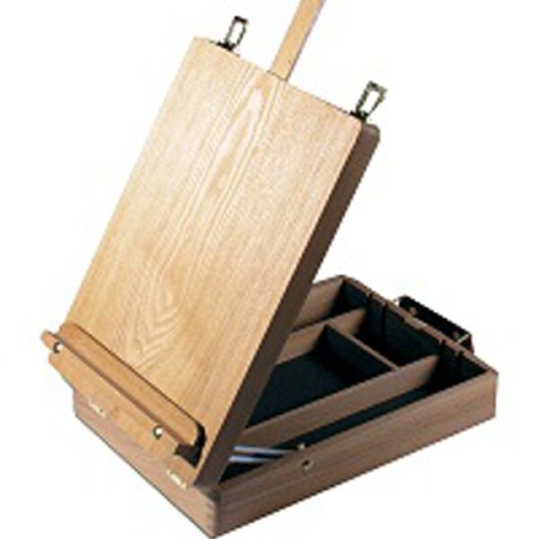 Wooden Box Table Easel