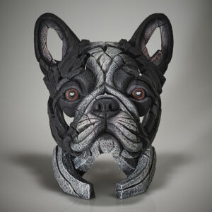 Edge Sculpture Bull Dog Bust