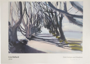 Lisa Ballard print of the Dark Hedges