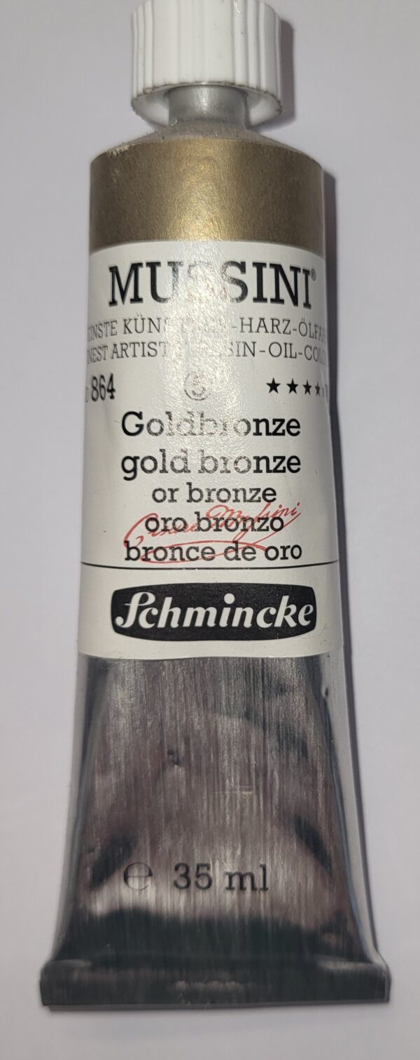 Schmincke Mussini 35ml Metallic Golds - Image 9