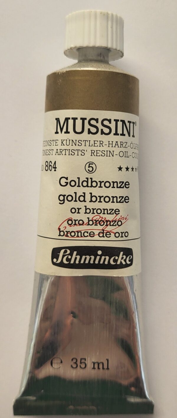 Schmincke Mussin Gold Bronze Oil Paint