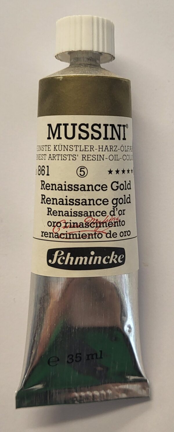 Renaissance Gold Schmincke Mussini Oil Colour