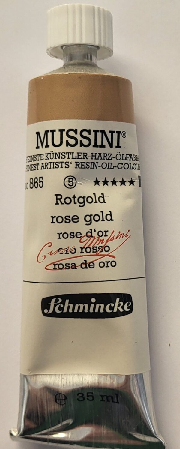 Schmincke Mussini Rose Gold Oil Paint