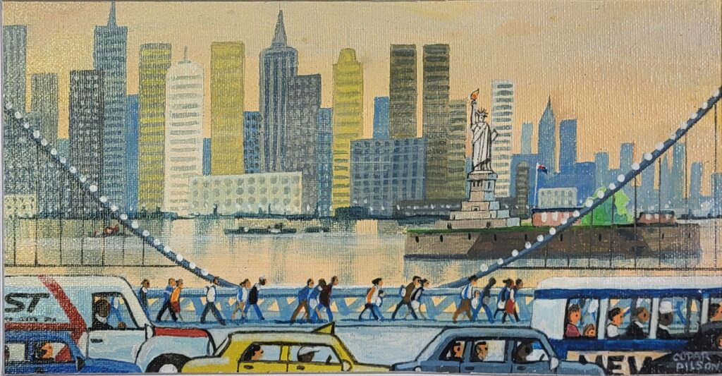 New York Painting by Cupar Pilson