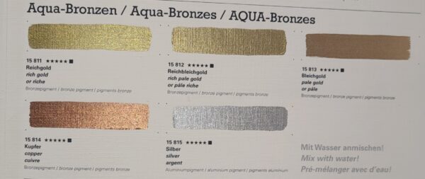 Schmincke Aqua Bronze (Formerly TroCol) - Image 3