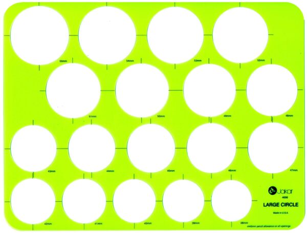 Circle Drawing Template