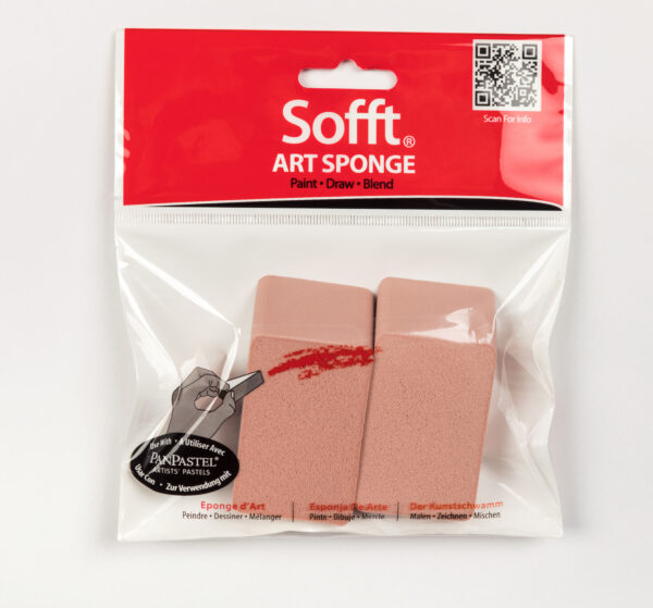 Sofft Tools Angle Slice Sponges for Pan Pastel at Art & Home