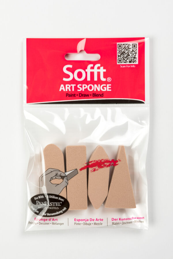 Sofft Tools mixed sponges for pan pastels