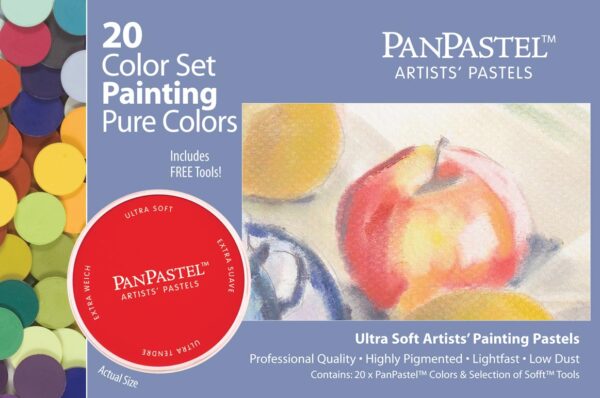 PanPastel 20 Colour Painting Set - Pure Colours - Image 2