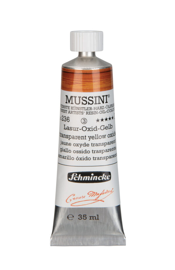 Schmincke Mussini 37ml Transparent Yellow Oxide