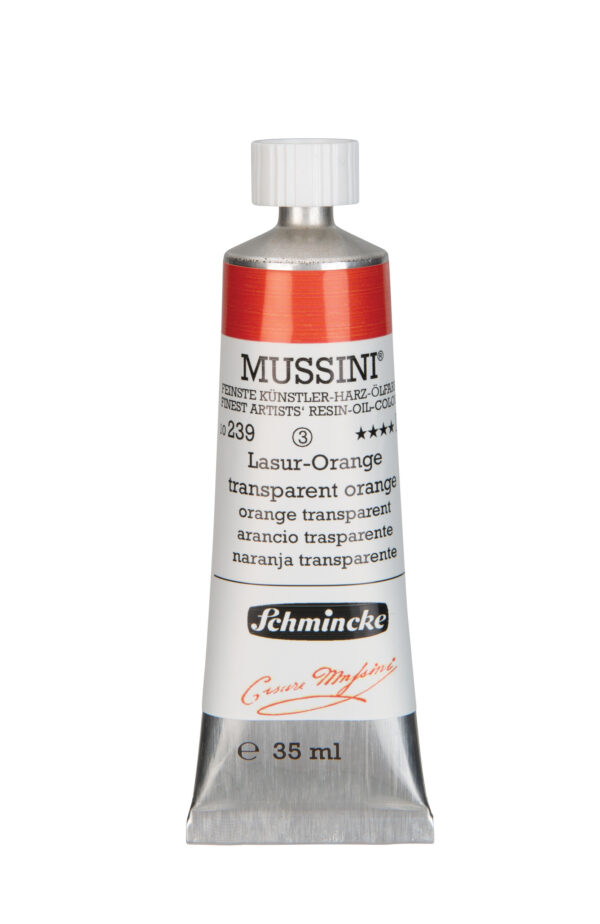 Schmincke Mussini 37ml Translucent Orange