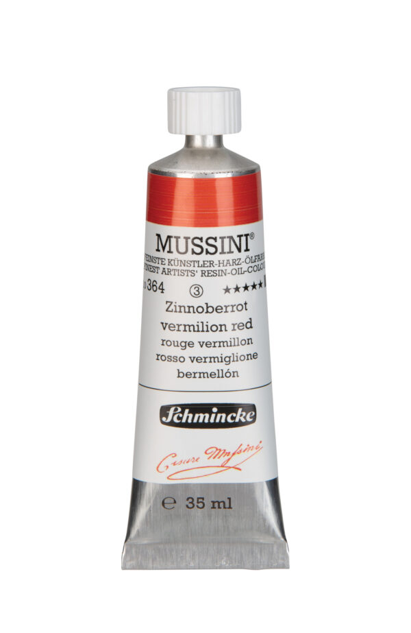 Schmincke Mussini 37ml Vermillion Red Tone