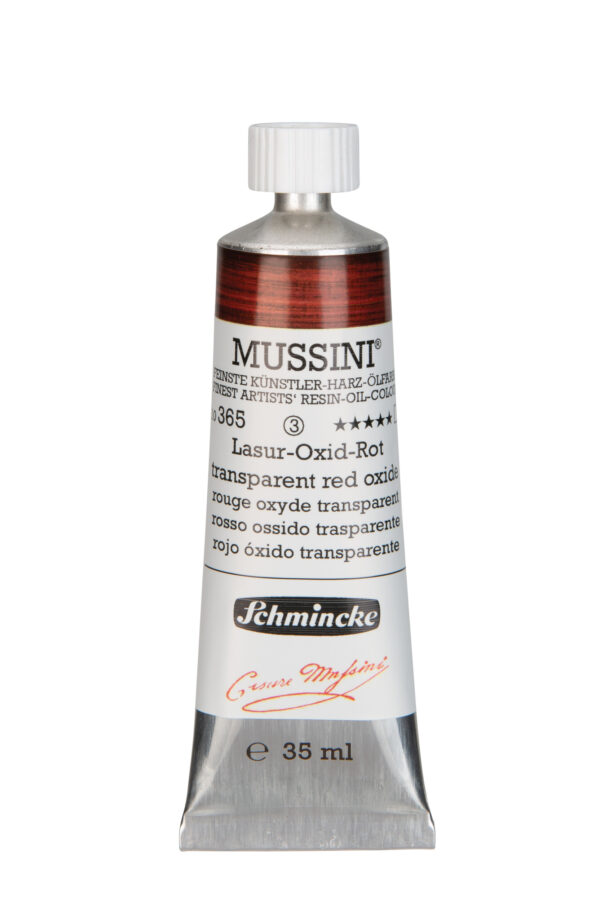 Schmincke Mussini 37ml Transparent Red Oxide