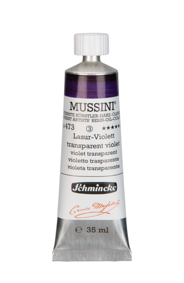 Schmincke Mussini 37ml Transparent Violet