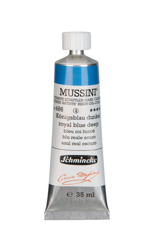 Schmincke Mussini 37ml Royal Blue Deep