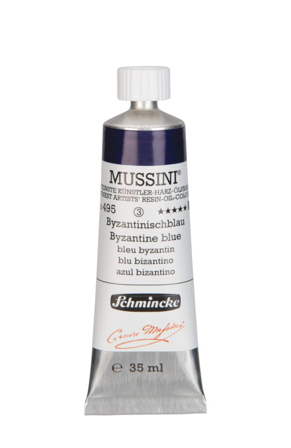 Schmincke Mussini 37ml Byzantine Blue