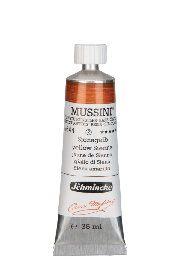 Schmincke Mussini 37ml Yellow Sienna