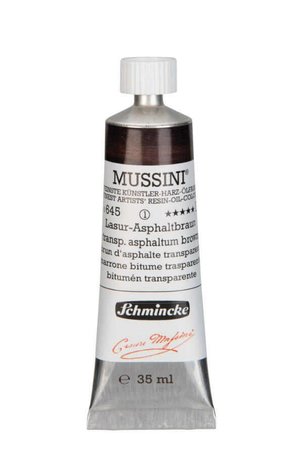 Schmincke Mussini 37ml Asphaltuum Black