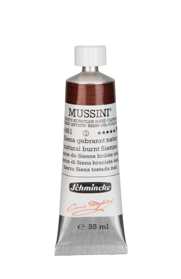 Schmincke Mussini 37ml Natural Burnt Sienna