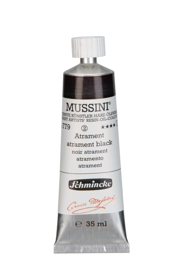 Schmincke Mussini 37ml Atrament Black