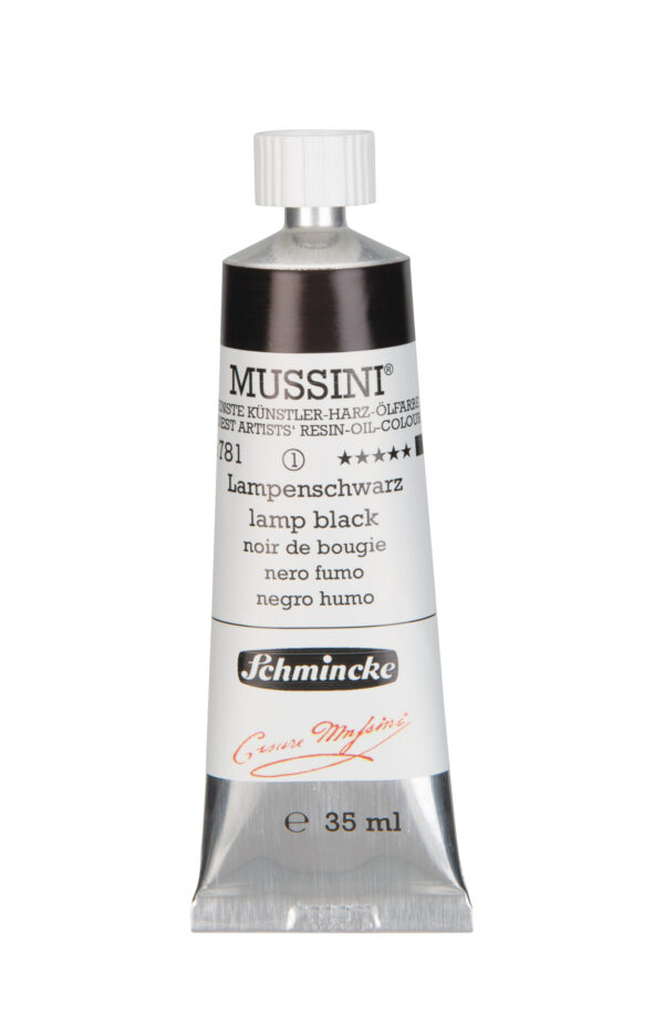 Schmincke Mussini 37ml Lamp Black