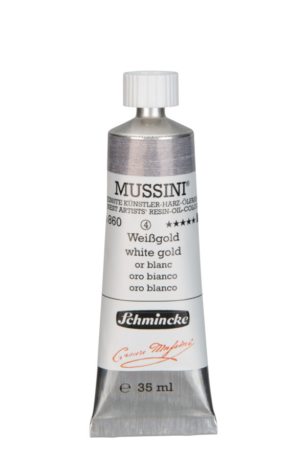 Schmincke Mussini white gold 37ml