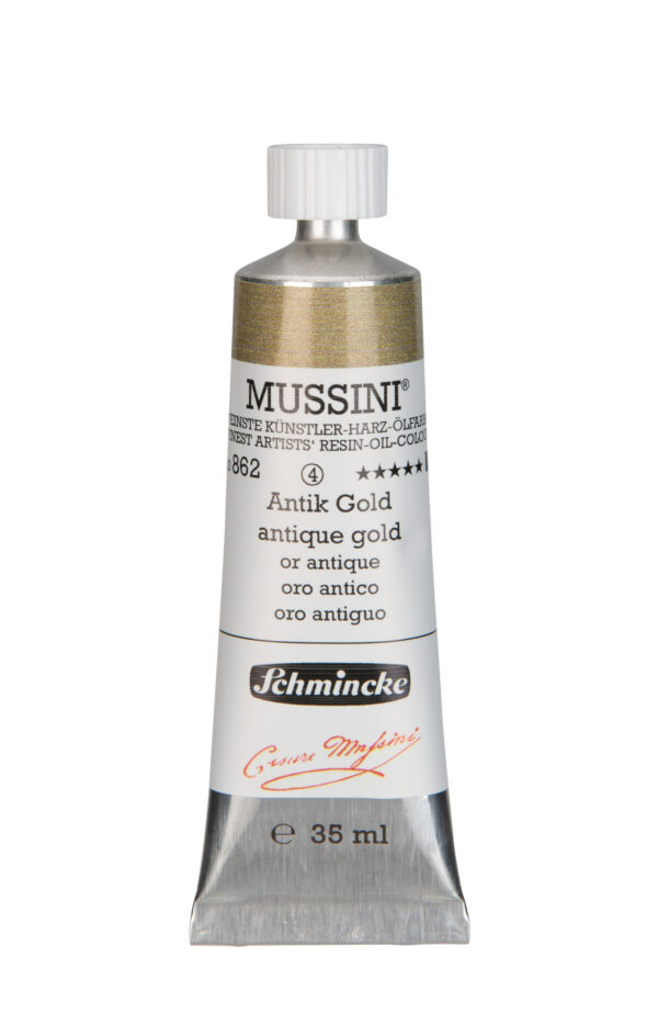 Schmincke Mussini 37ml Antique Gold