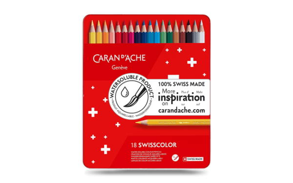 Caran D'Ache Swisscolor Water-Soluble Pencils - Image 13