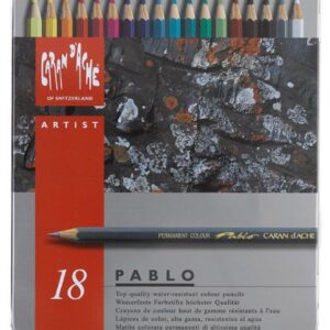 Caran D'Ache Pablo Water resistant coloured pencils