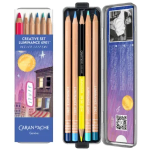 Oliver Jeffers Caran D'Ache Luminance Pencil Set