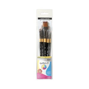 System 3 Acrylic Brush Set