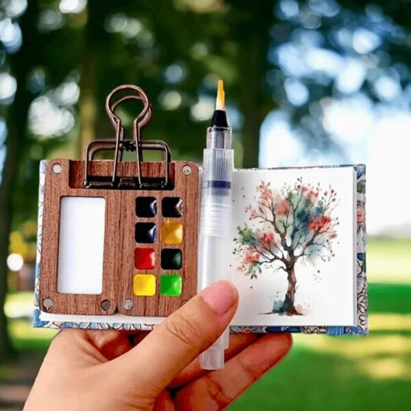 Mini Travel Watercolour Set - Image 4