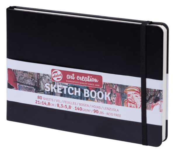 Royal Talens Black hardback sketch book